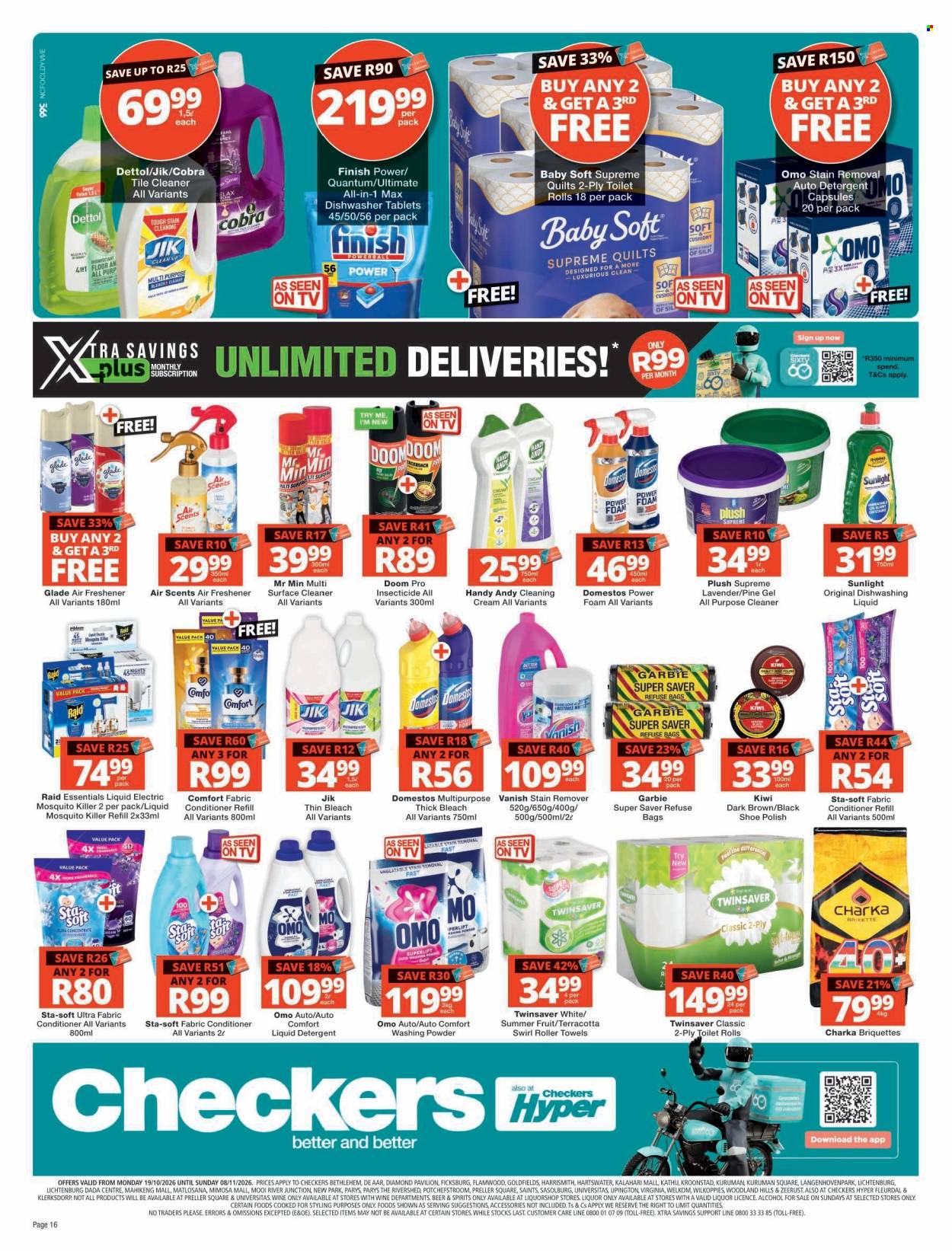 Checkers specials - 19/10/2026 - 08/11/2026. Page 16