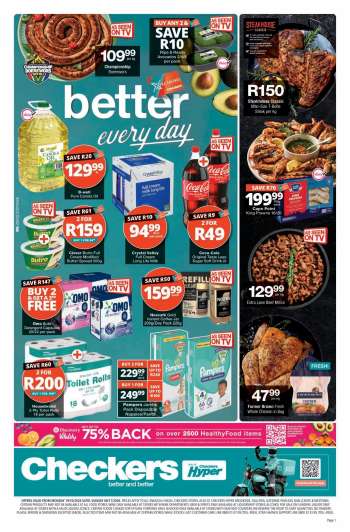 Checkers catalogue  - 19/10/2026 - 08/11/2026.
