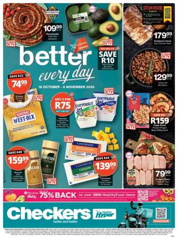 Checkers catalogue  - 19/10/2026 - 08/11/2026.