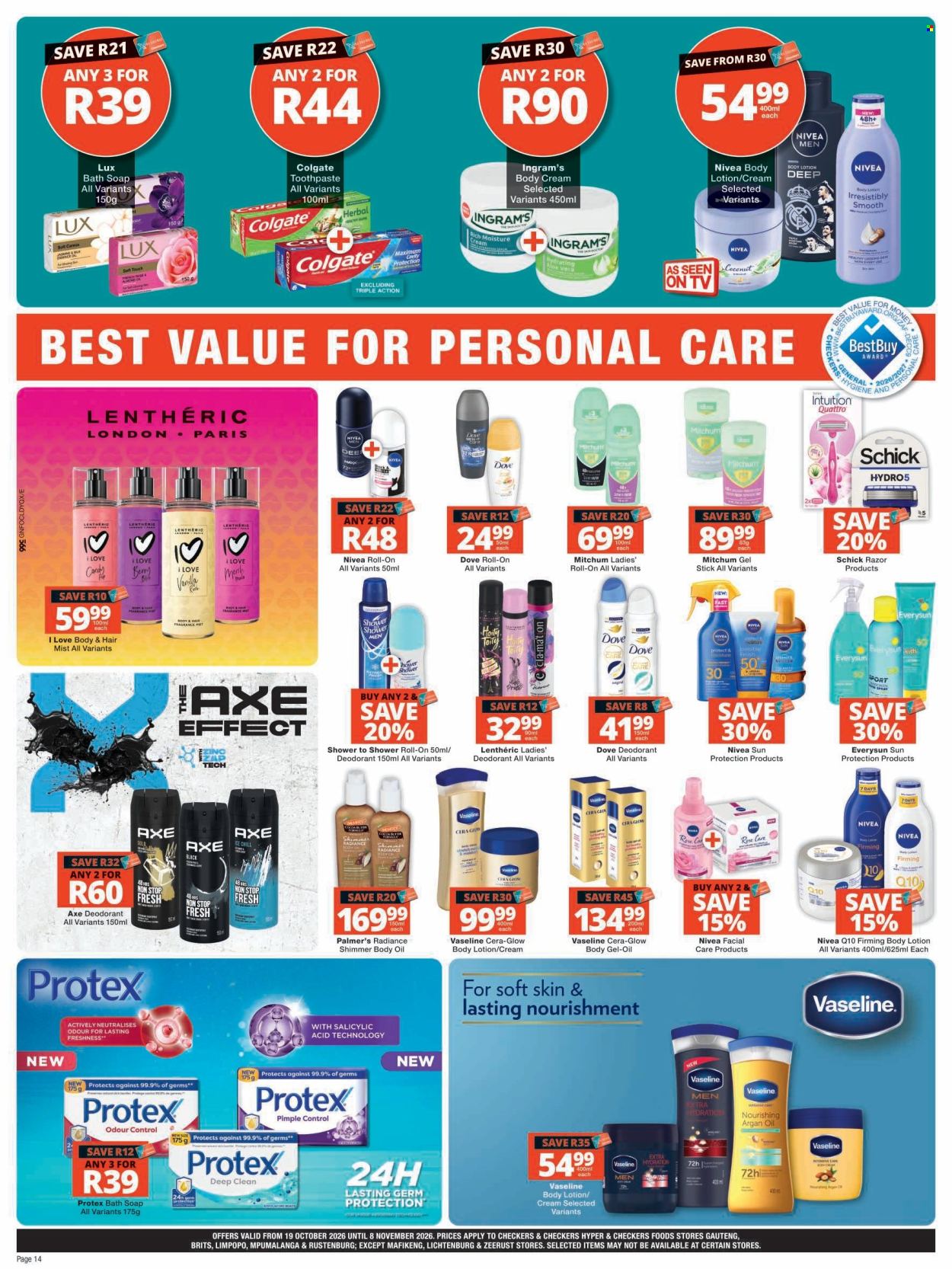 Checkers specials - 19/10/2026 - 08/11/2026. Page 14