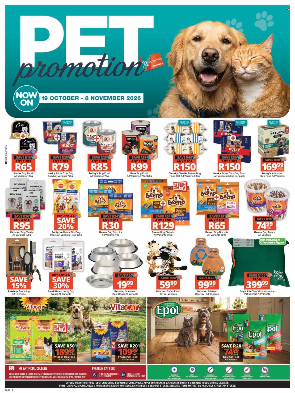 Checkers specials - 19/10/2026 - 08/11/2026. Page 18