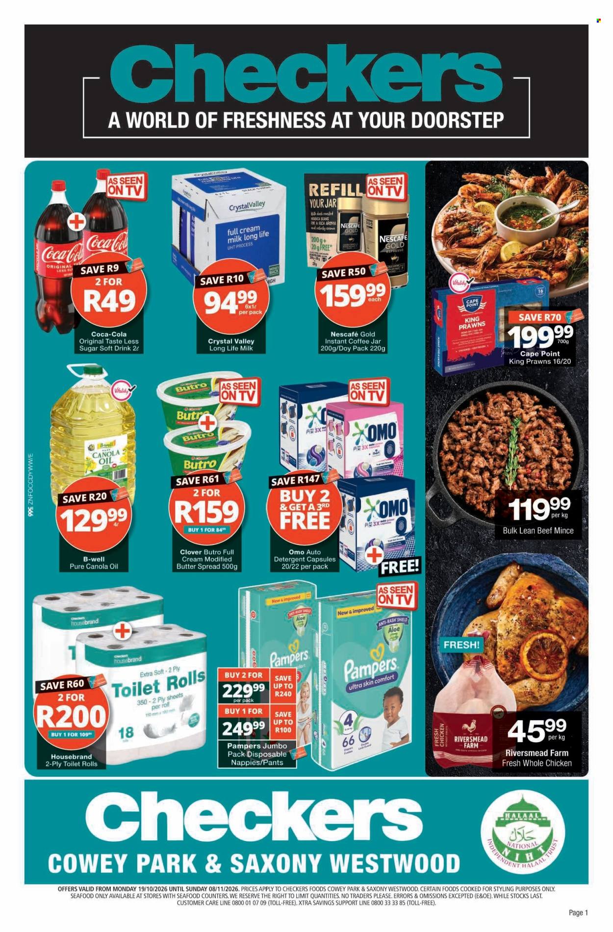 Checkers specials - 19/10/2026 - 08/11/2026. Page 1