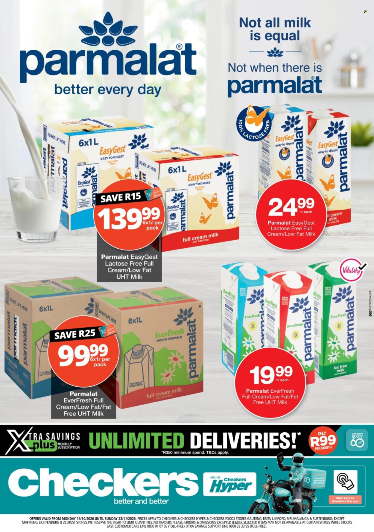 Checkers specials - 19/10/2026 - 22/11/2026. Page 1