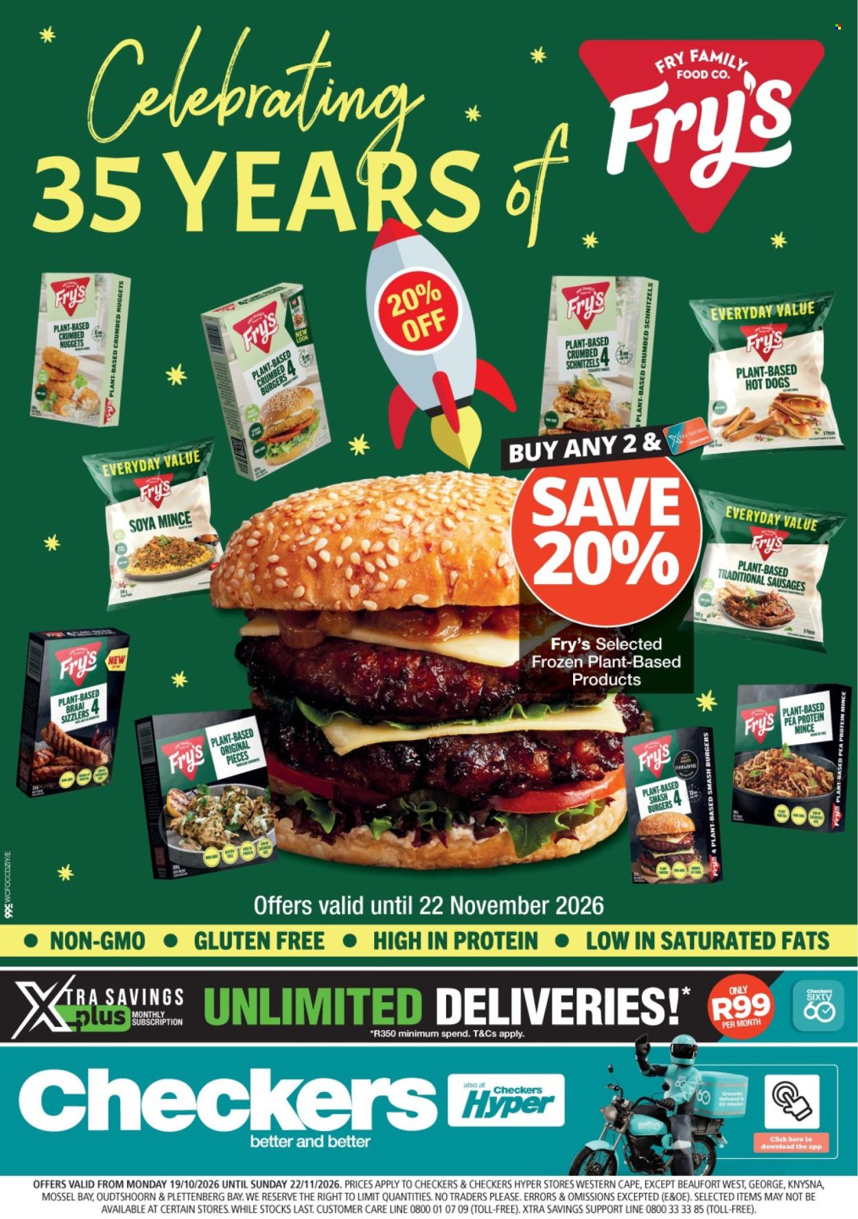 Checkers specials - 19/10/2026 - 22/11/2026. Page 1