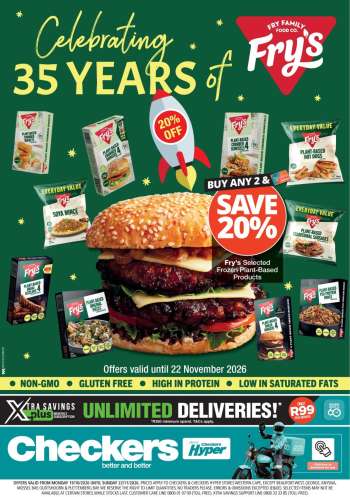 Checkers catalogue  - 19/10/2026 - 22/11/2026.