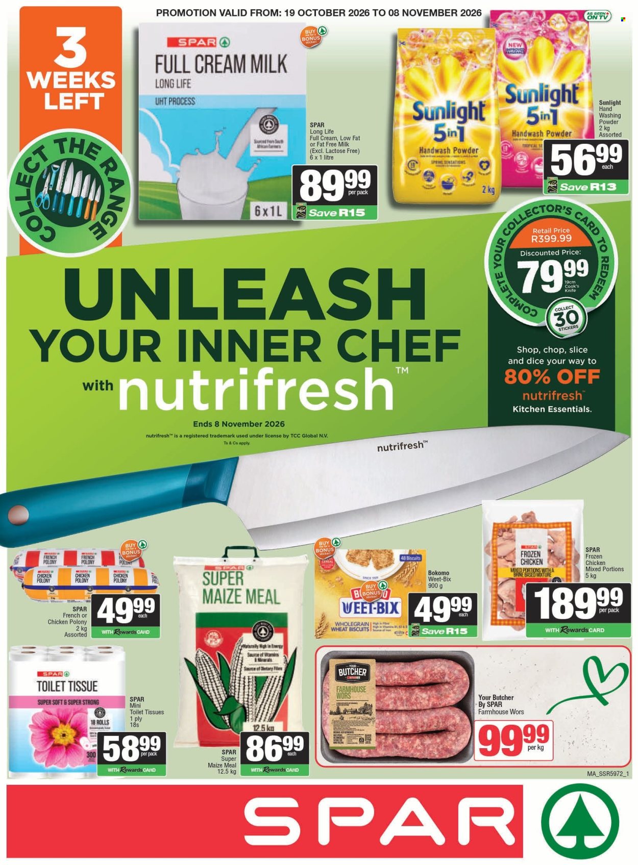 SPAR specials - 19/10/2026 - 08/11/2026. Page 1