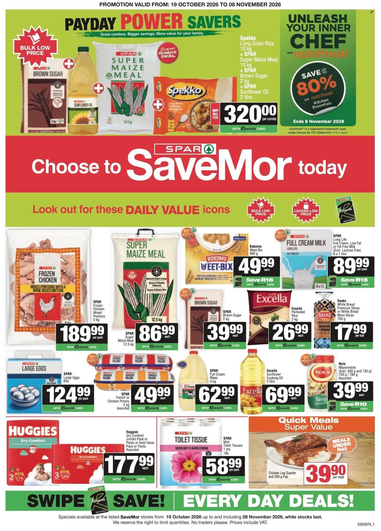 SPAR specials - 19/10/2026 - 08/11/2026. Page 1