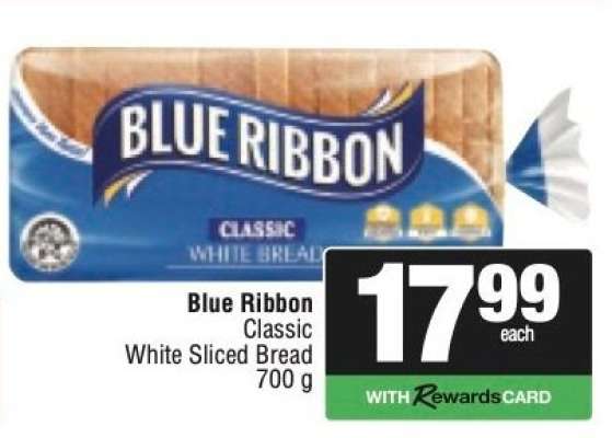 Blue Ribbon Classic White Sliced Bread