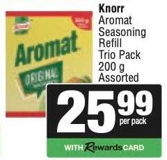 Knorr Aromat Seasoning Refill Trio Pack