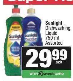 Sunlight Dishwashing Liquid