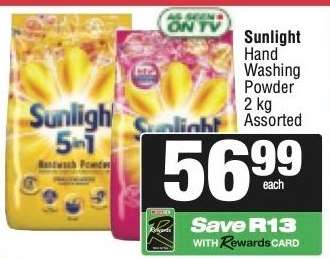 Sunlight Hand Washing Powder