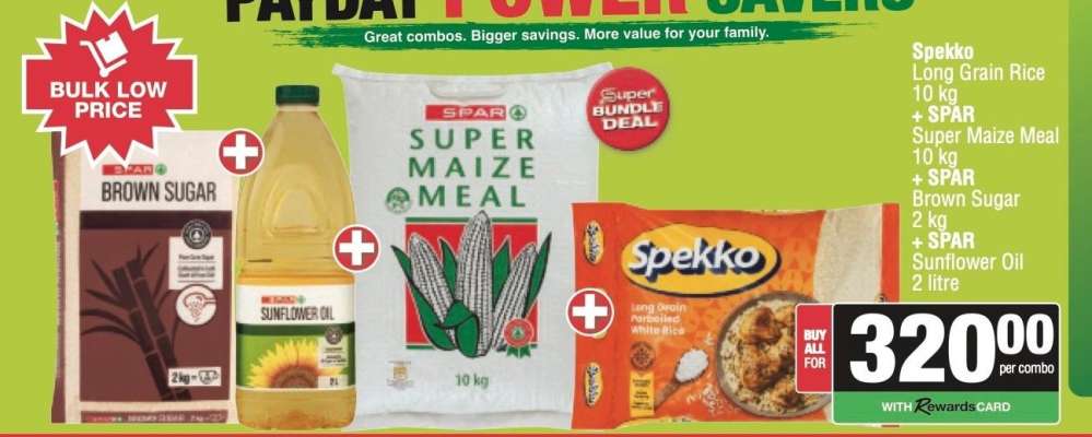 Spar Payday Power Savers Combo