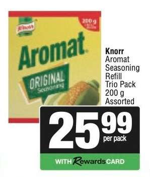 Knorr Aromat Seasoning Refill Trio Pack