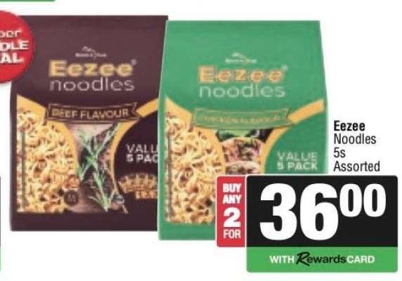 Eezee Noodles 5s Assorted