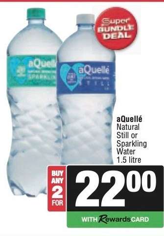 AQUELLÉ Natural Still or Sparkling Water