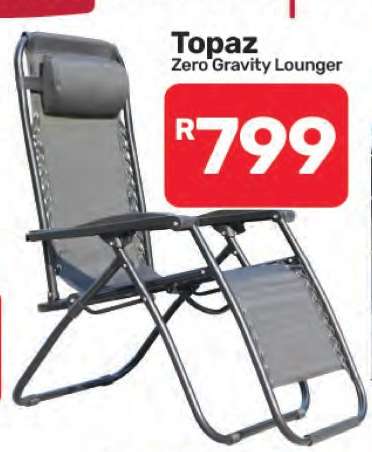 Topaz Zero Gravity Lounger