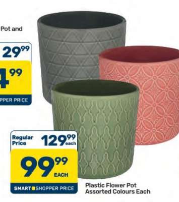 Plastic Flower Pot