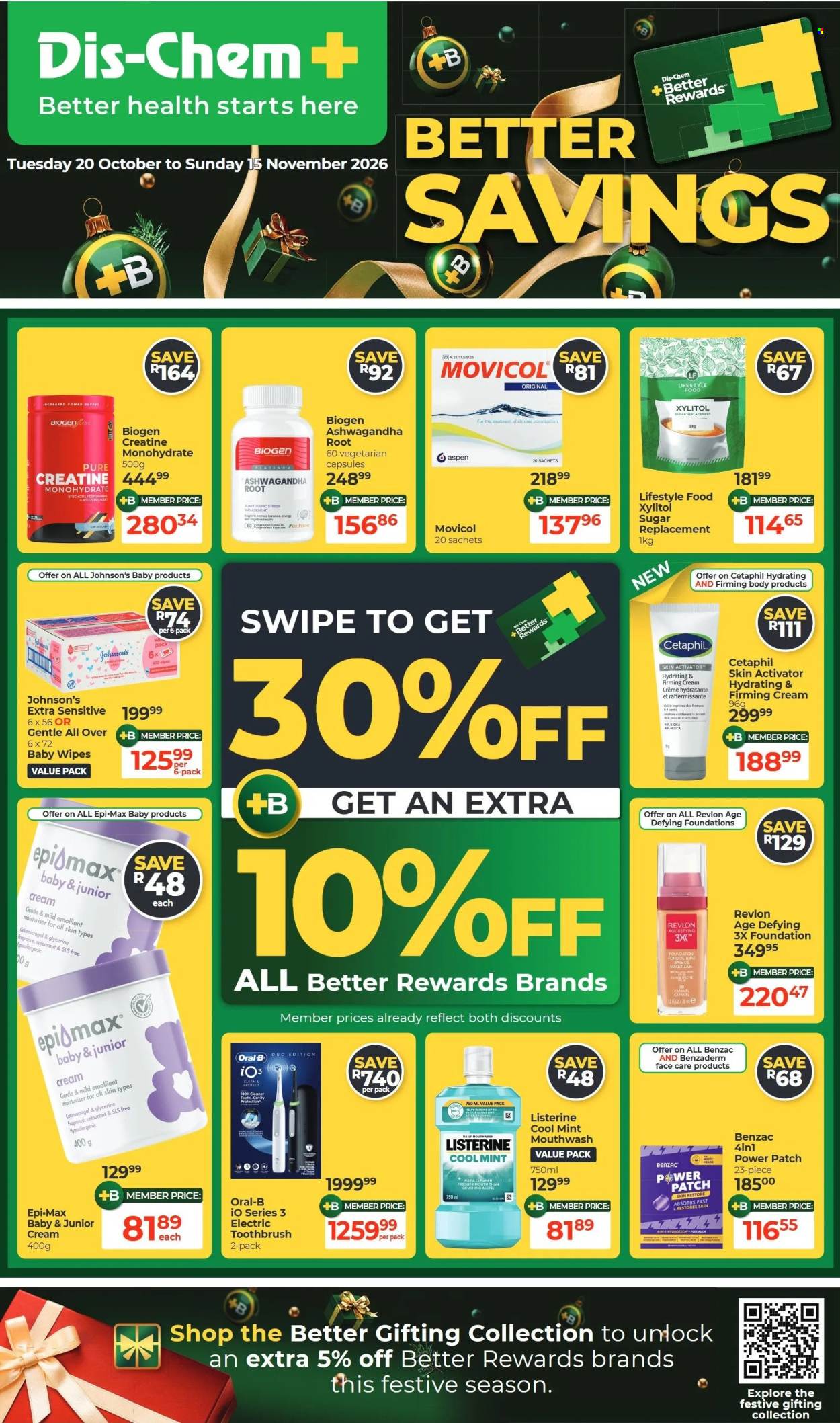 Dis-Chem specials - 20/10/2026 - 15/11/2026. Page 1