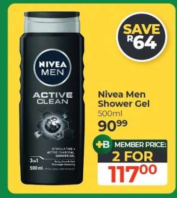 Nivea Men Shower Gel