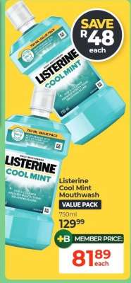 Listerine Cool Mint Mouthwash
