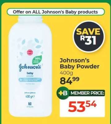 JOHNSON'S Baby Powder