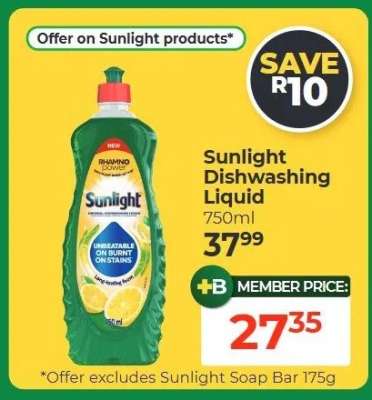 Sunlight Dishwashing Liquid