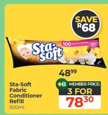 STA-SOFT FABRIC CONDITIONER REFILL
