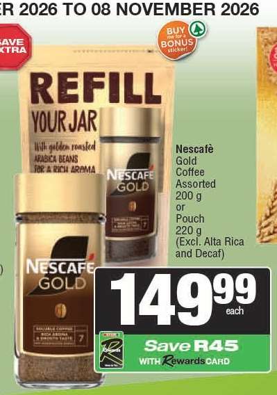 Nescafé Gold Coffee Assorted