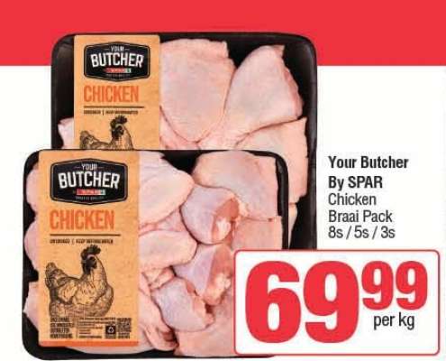 Your Butcher By SPAR Chicken Braai Pack