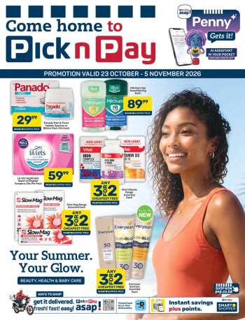 Pick n Pay catalogue  - 23/10/2026 - 05/11/2026.