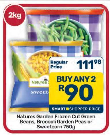 Natures Garden Frozen Vegetables