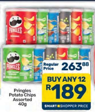 Pringles Potato Chips Assorted 40g