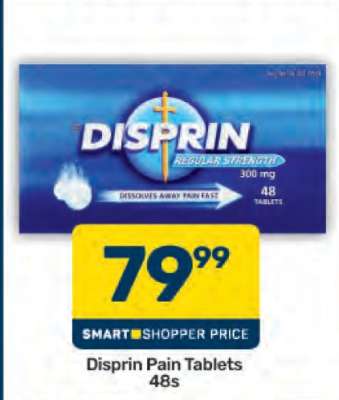 Disprin Pain Tablets 48s