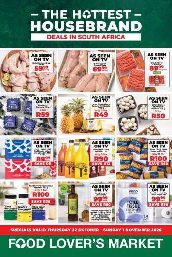 Food Lover's Market catalogue  - 22/10/2026 - 01/11/2026.