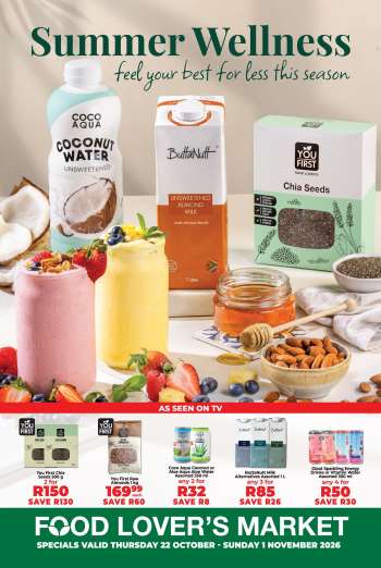 Food Lover's Market catalogue  - 22/10/2026 - 01/11/2026.