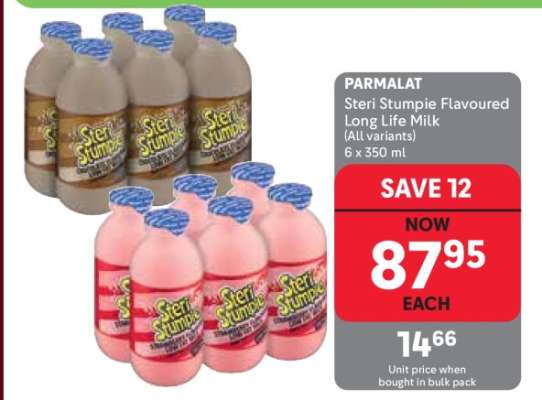 PARMALAT Steri Stumpie Flavoured Long Life Milk