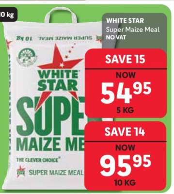 WHITE STAR SUPER MAIZE MEAL