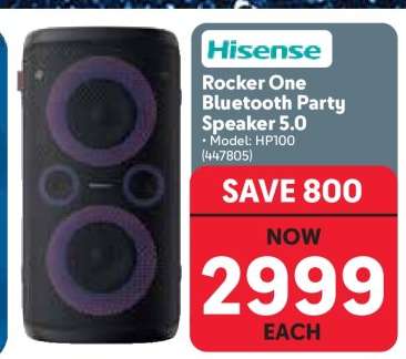 Hisense Rocker One Bluetooth Party Speaker 5.0