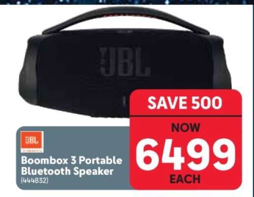 Boombox 3 Portable Bluetooth Speaker