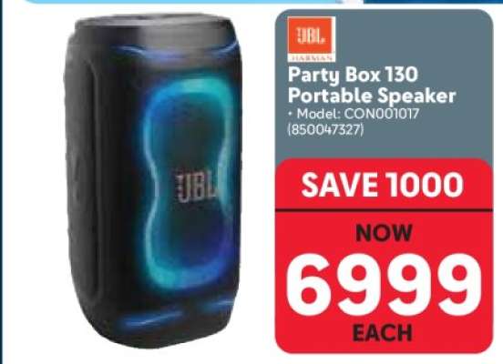 JBL Party Box 130 Portable Speaker