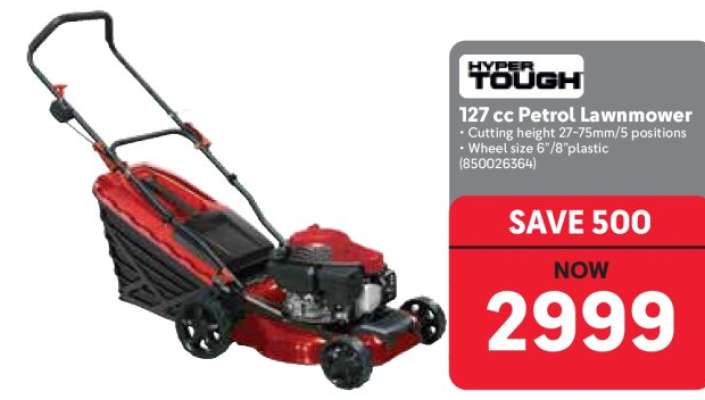 Hyper Tough 127 cc Petrol Lawnmower