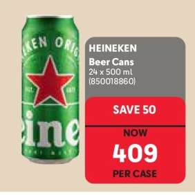 HEINEKEN Beer Cans