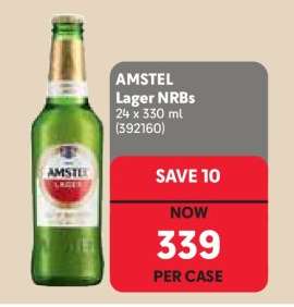 AMSTEL Lager NRBs