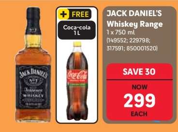 Jack Daniel’s Whiskey Range