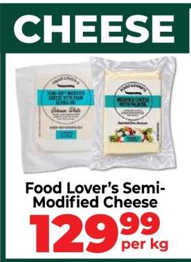 Food Lover’s Semi-Modified Cheese