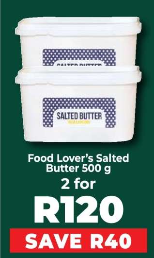 Food Lover’s Salted Butter 500 g