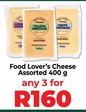 Food Lover’s Cheese Assorted 400 g