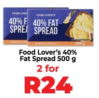 Food Lover’s 40% Fat Spread 500 g
