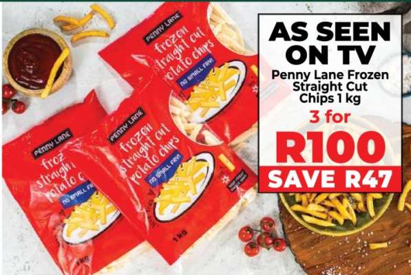 Penny Lane Frozen Straight Cut Chips