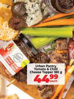 Urban Pantry Tomato & Chilli Cheese Topper 180 g